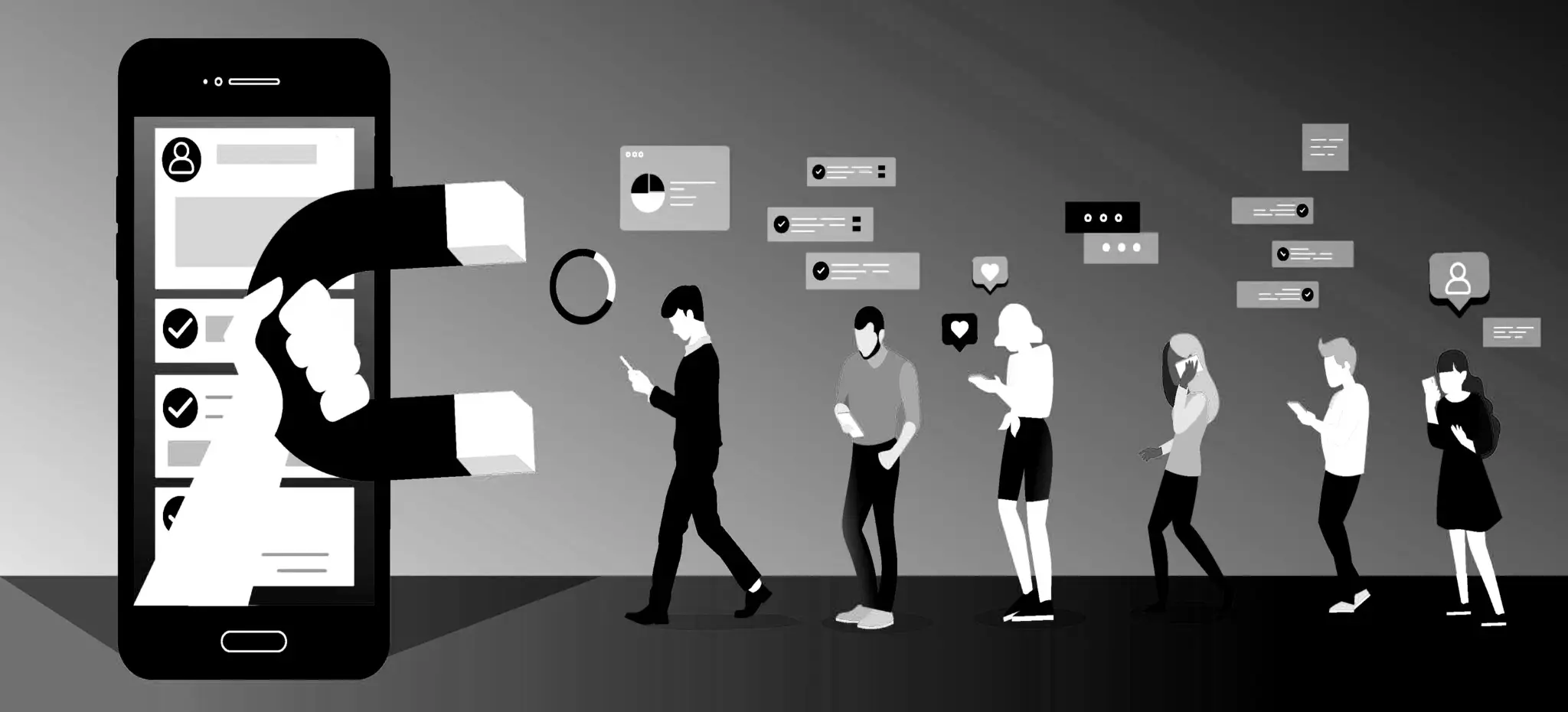 Social Media Marketing - Attract customers through strategic advertising